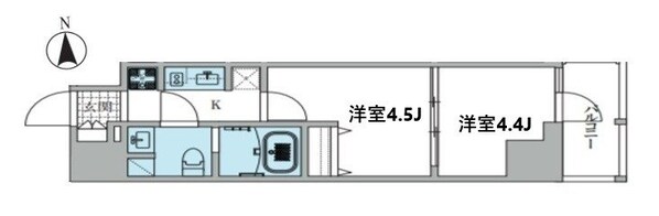 ドムス・スタイル押上の物件間取画像